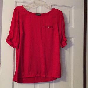 The Limited Red Blouse